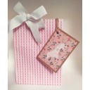 Dachshund hand printed gift card